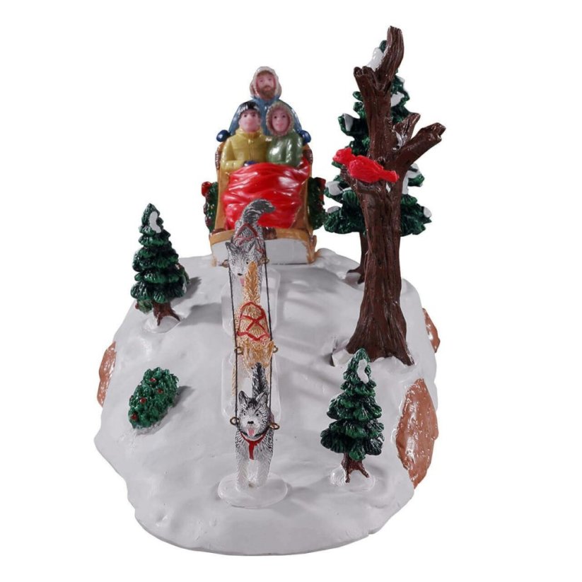 Figurines Lemax 13557 Dog Sledding Afternoon