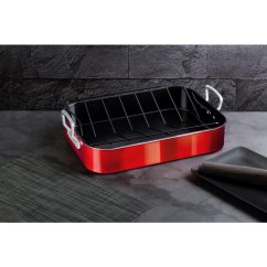 Hlboký pekáč s roštom Berlingerhaus Metallic Line Burgundy BH-7646
