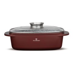 Pekáč 32 cm se skleněnou poklicí a aroma držadlem Blaumann Cera Stone Collection BL-4097