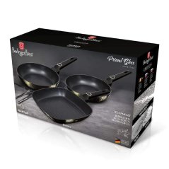 Sada panvíc s titanovým povrchom 3 dielna Berlingerhaus Primal Gloss Collection BH-6073
