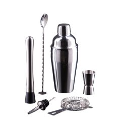 Barmanský kokteilový set 6 dielny Berlingerhaus Black Silver/Matte Black Collection BH-8546