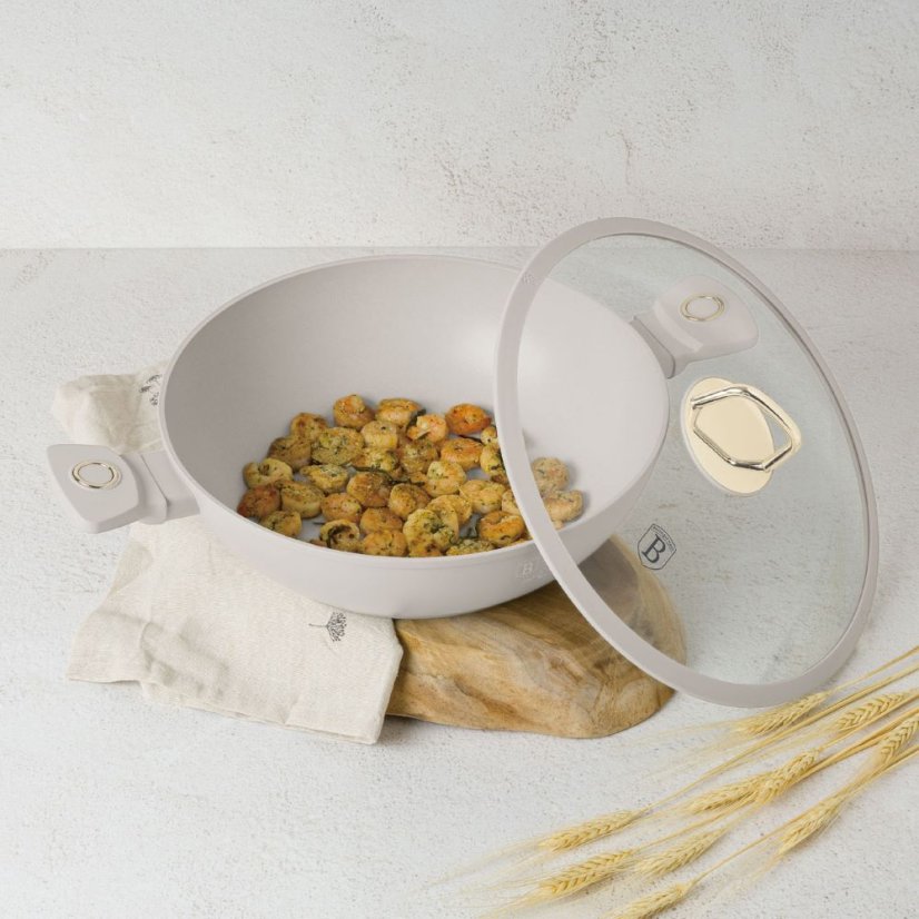 Wok s pokrievkou 30 cm Berlingerhaus Sahara Collection BH-8065