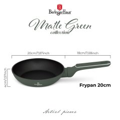 Panvica 20 cm Berlingerhaus Matte Green Collection BH-8150
