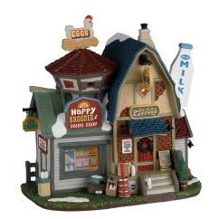 Lighted Building Lemax 25913 The Happy Brooder & Dairy Shop