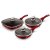 Sada panvíc s pokrievkami 6 dielna Berlingerhaus Metallic Line Burgundy BH-6189