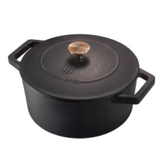 Ťažký liatinový hrniec s vekom Ø 24 cm 4,35 L Berlingerhaus Strong Mold Seria BH-6492