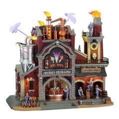 Sights and Sounds Lemax 15723 Evil Spirits Whiskey Distillery