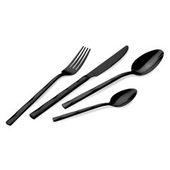 24 pcs cutlery set mirror Berlingerhaus Special Black Edition BH-3074