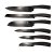 Sada kuchynských nožov 6 dielna Berlingerhaus Shiny Black Edition BH-2649