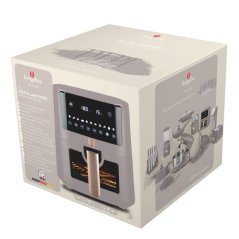 Teplovzdušná fritéza 8 L s priehľadným okienkom Berlingerhaus Taupe Collection BH-9608