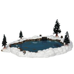 Landscaping Lemax 94387 Mill Pond, Set Of 6