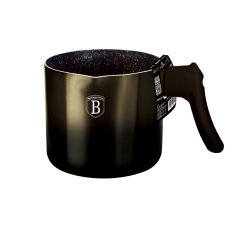 Hrniec na mlieko 1,2 L s mramorovým povrchom Berlingerhaus Shiny Black Edition BH-7130