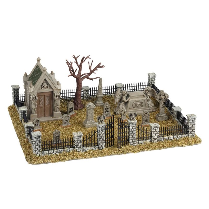 Table Accents Lemax 43707 Haunted Souls Graveyard