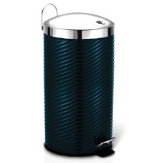 Pedálový kôš na odpadky 7L Berlingerhaus Metallic Line Aquamarine BH-6435