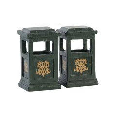 Accessories Lemax 84386 Green Trash Can