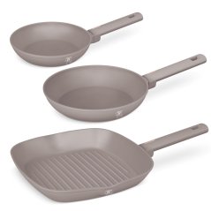 Sada 3 panvíc Berlingerhaus Taupe Collection BH-8109