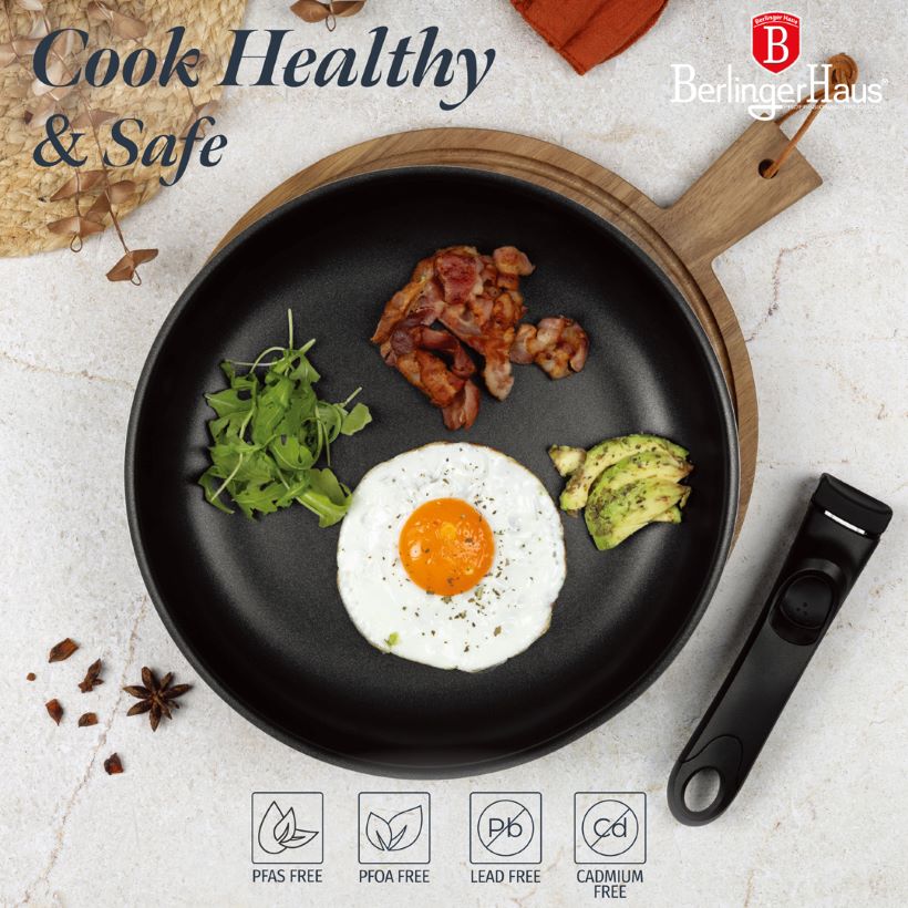 13 pcs cookware set Berlingerhaus Deep Sea Collection BH-8417