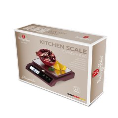 Digitálna kuchynská váha nosnosť 6 kg Berlingerhaus Leonardo Collection BH-9915