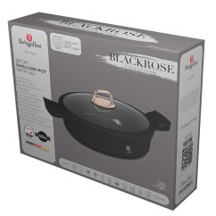 Plytký kastról 4,2 L s titanovým povrchom 28 cm Berlingerhaus Black Rose Collection BH-1455