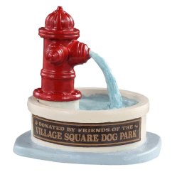 Accessories Lemax 14843 Dog Park Water Fountain