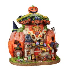 Lighted Building Lemax 25855  Sugared Pumpkin Candy Shoppe