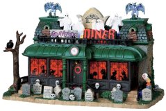 Sights and Sounds Lemax 95805 Graveside diner