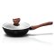 Hlboká panvica s pokrievkou 2,3 L s mramorovým povrchom 24 cm Berlingerhaus Ebony Rosewood Collection BH-1718