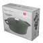Ťažký liatinový hrniec s vekom Ø 24 cm 4,35 L Berlingerhaus Matte Green Collection BH-6544