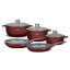 Sada hrncov 8 dielna Blaumann Cera Stone Collection BL-4146