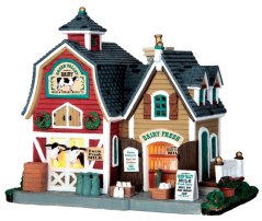 Lighted Building Lemax 65116 Green Valley Milk