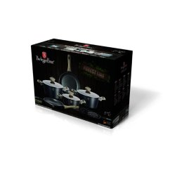 Sada hrncov s mramorovým povrchom 10 dielna Berlingerhaus Ebony Maple Collection BH-1533NA
