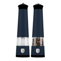 Electric pepper and salt mill, 2 pcs set Berlingerhaus Deep Sea Collection BH-9884