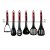 Kuchynské náčinie 7 ks BerlingerhausMetallic Line Burgundy BH-6325