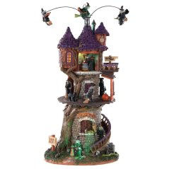 Hrací a svietiaci domček Lemax 85301 Veža čarodejníc
