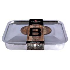 Nerezový pekáč s grilom a pokrievkou Blaumann 37 x 27,5 x 6 cm BL-3329