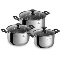 Sada nerezových hrncov 6 dielna Blaumann Gourmet Line BL-3862