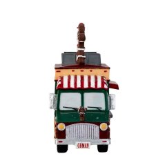 Exteriérové prvky Lemax 63278 Perníkový karavan s perníčkom, 3 dielny set