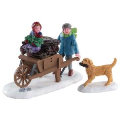 Figurky Lemax 82596 Sbírání raždí