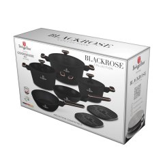 Sada hrncov 10 dielna Berlingerhaus Black Rose Collection BH-8362