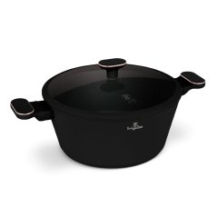 Kastrol 6,3 L s poklicí 28 cm Berlingerhaus Black Rose Collection BH-8359