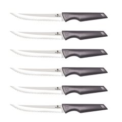 Steakové nože 6 dielna sada Berlingerhaus Metallic Line Carbon Pro Edition BH-2783