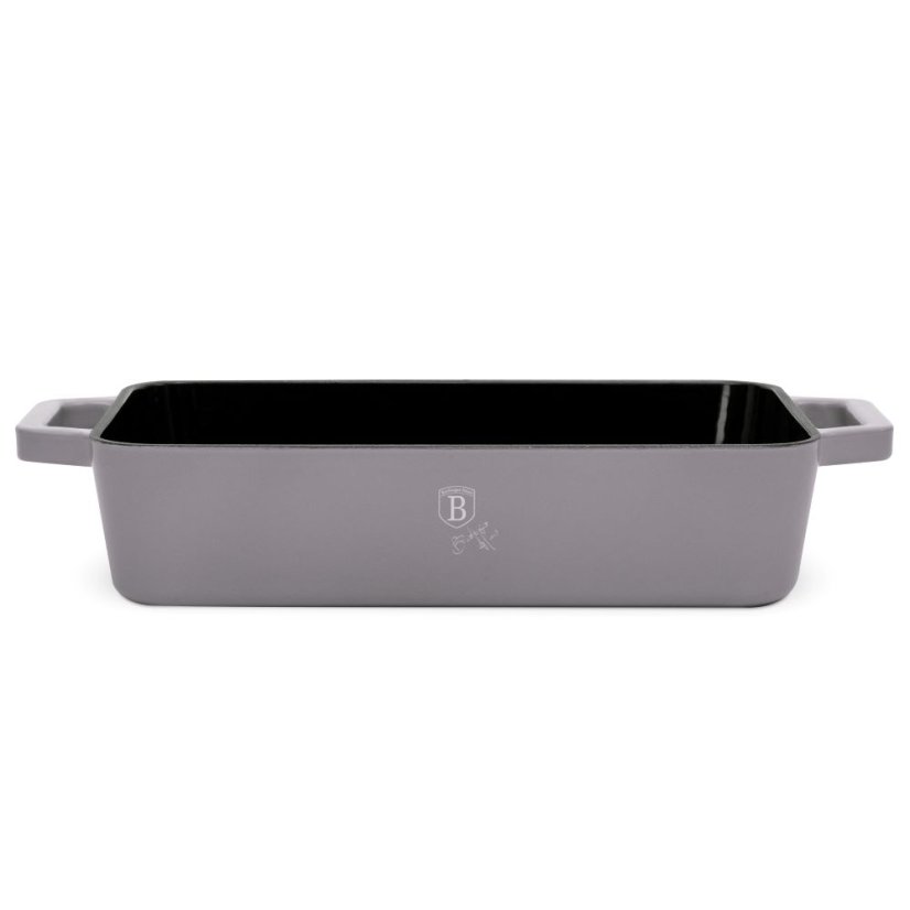 Ťažký liatinový pekáč 30 x 20 cm, 3 L Berlingerhaus Taupe Collection BH-6526