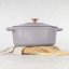 Ťažký liatinový oválny hrniec s vekom 4,65 L Berlingerhaus Taupe Collection BH-6541