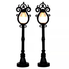 Pouličné osvetlenie Lemax 44757 Parížske pouličné lampy, 2 dielny set
