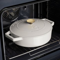 Ťažký liatinový hrniec s vekom Ø 26 cm 2,57 L Berlingerhaus Sahara Collection BH-6530