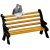 Accessories Lemax 74626 Metal Bench
