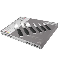 Sada kuchynských nožov 6 dielna Berlingerhaus Matte Black Collection BH-2950