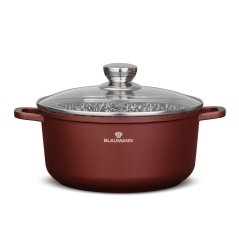 Kastról 4,5 L s pokrievkou 24 cm Blaumann Cera Stone Collection BL-4079