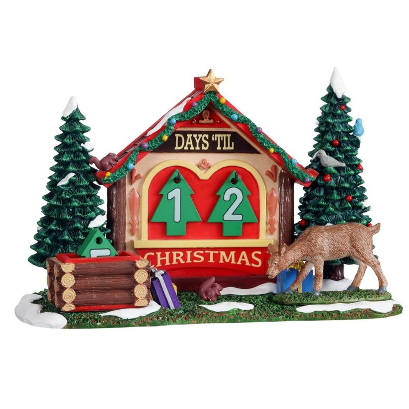 Table Accents Lemax 13570 Countdown 'Til Christmas
