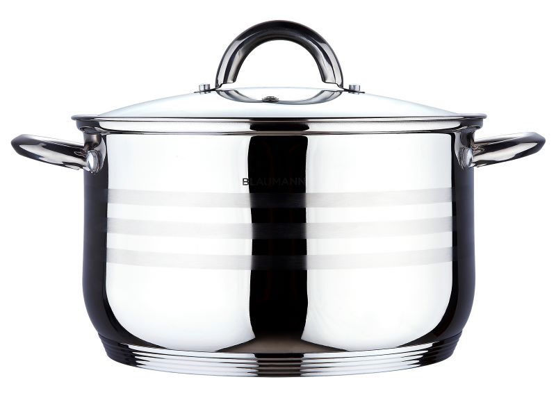 Nerezový kastról 3,8 L s pokrievkou Ø 20 cm Blaumann Gourmet Line BL-1020A